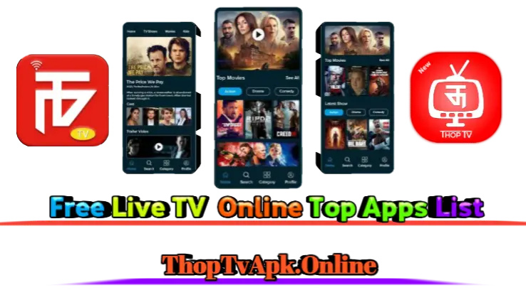 Free Top TV Apps to Watch Live TV Online APK download for android 2025